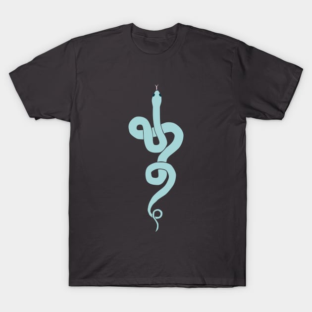 Snake. T-Shirt by candelanieto